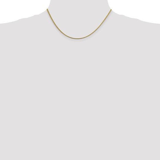 14k Gold 1.4mm Franco Chain