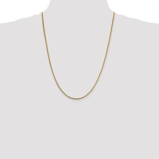 14k Gold 1.4mm Franco Chain