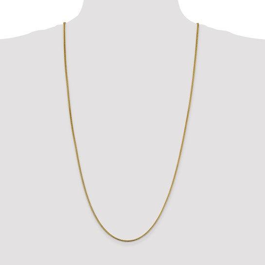 14k Gold 1.4mm Franco Chain