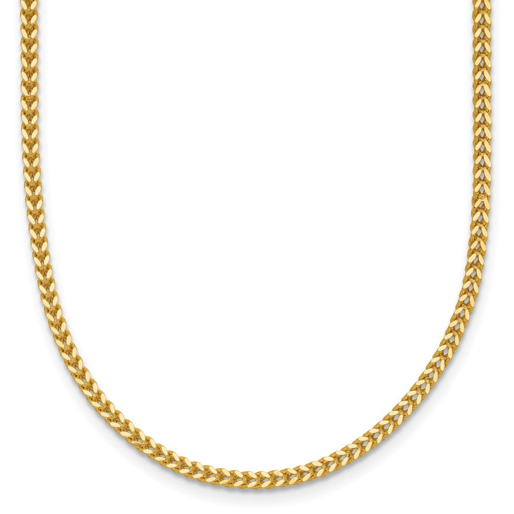 14K Yellow Gold Franco Chain — 1.4 mm