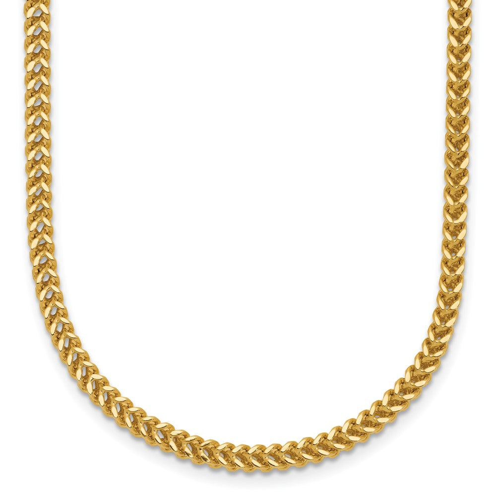 14K Yellow Gold Franco Chain — 2.3 mm