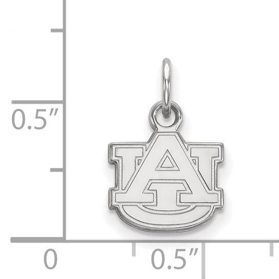 White Gold Auburn University Pendant