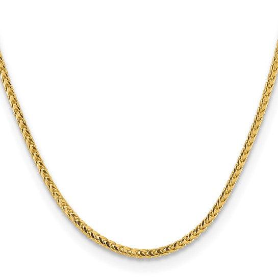 14k Gold 3mm Franco Chain