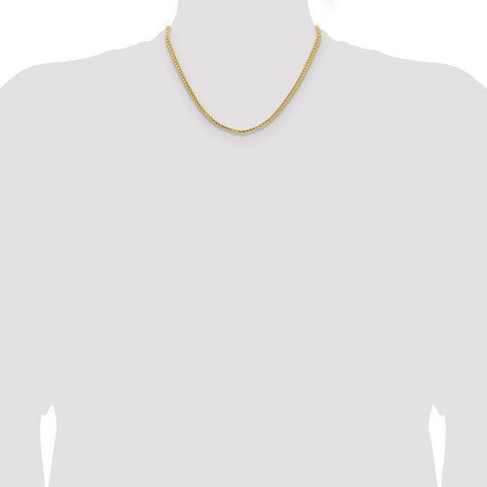 14k Gold 3mm Franco Chain