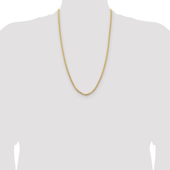 14k Gold 3mm Franco Chain