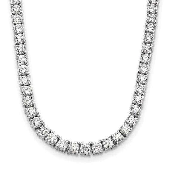 Lab Grown Diamond Tennis Necklaces