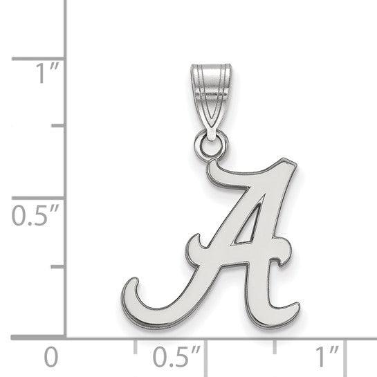 Silver Alabama University Pendant