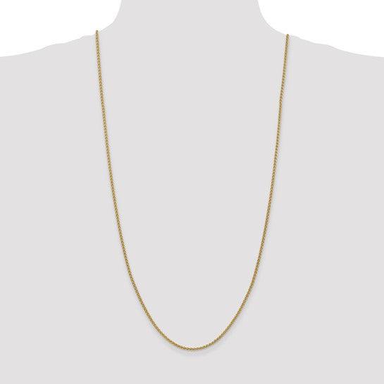 14k 2.1mm Spiga Chain