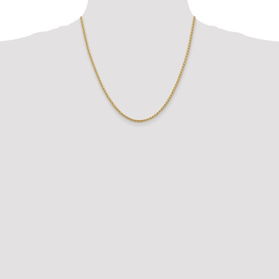 14k 2.8mm Spiga Chain