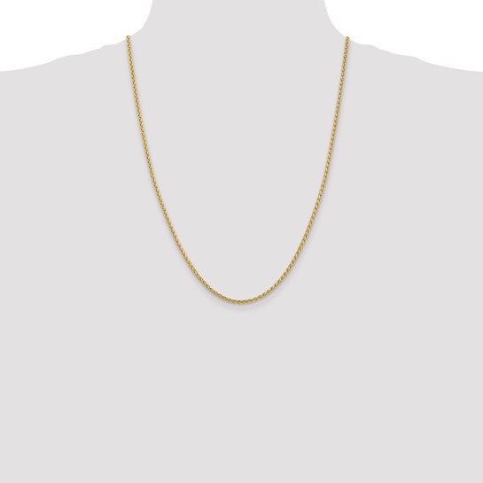 14k 2.8mm Spiga Chain