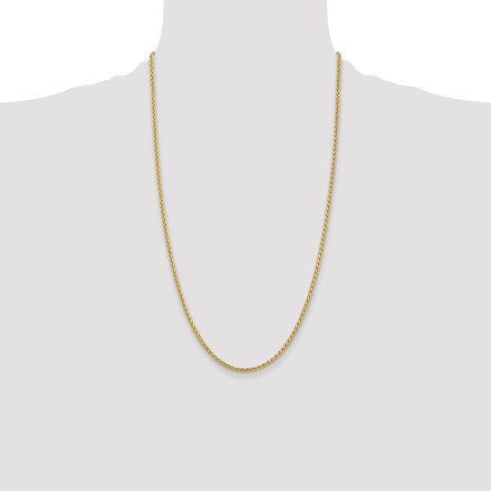 14k 2.8mm Spiga Chain