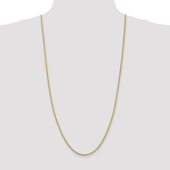 14k 2.8mm Spiga Chain