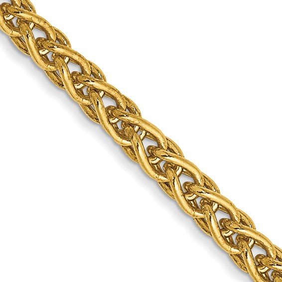 14k 2.8mm Spiga Chain