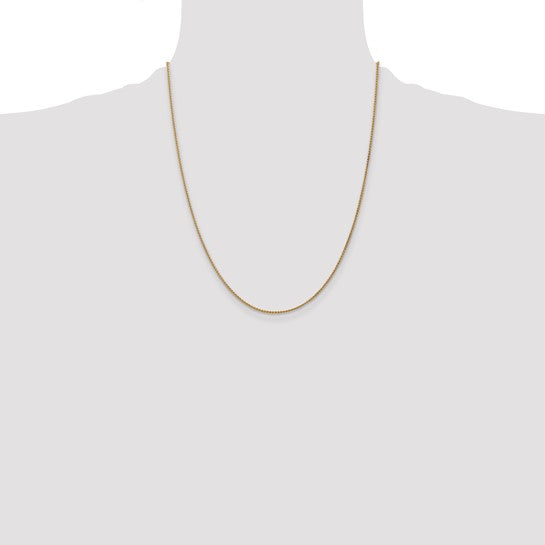 14k 1.25mm Spiga Chain