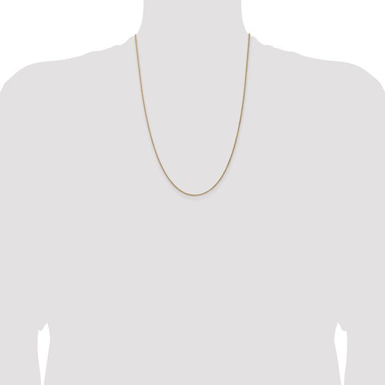 14k 1.25mm Spiga Chain