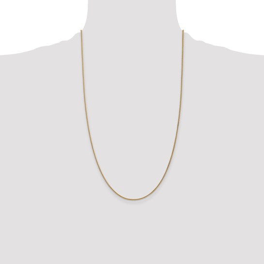 14k 1.25mm Spiga Chain