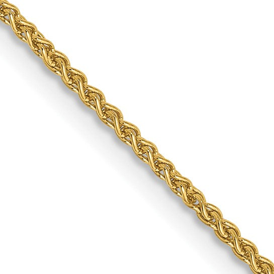 14k 1.25mm Spiga Chain