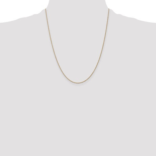 14k 0.8mm Light-Baby Rope Chain