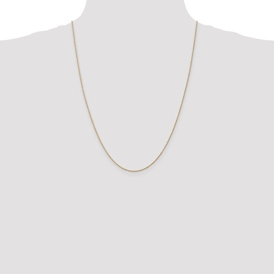 14k 0.8mm Light-Baby Rope Chain