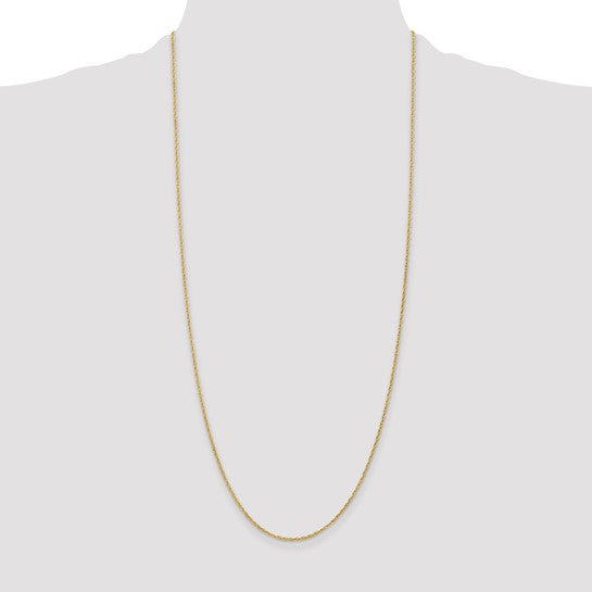 14k 1.3mm Heavy-Baby Rope Chain