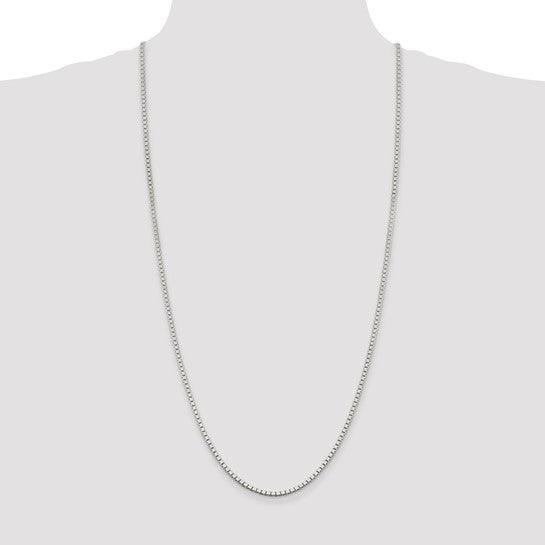 Sterling Silver 2.5mm Box Chain
