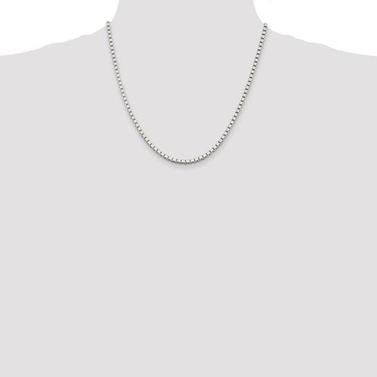Sterling Silver 3mm Box Chain