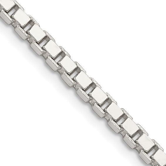 Sterling Silver 3.25mm Box Chain