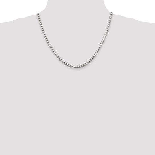 Sterling Silver 3.75mm Box Chain