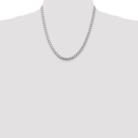 Sterling Silver 4.5mm Box Chain