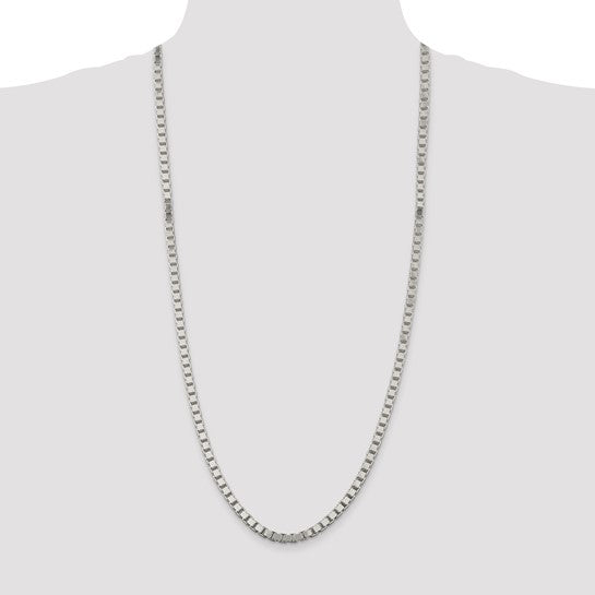 Sterling Silver 4.5mm Box Chain