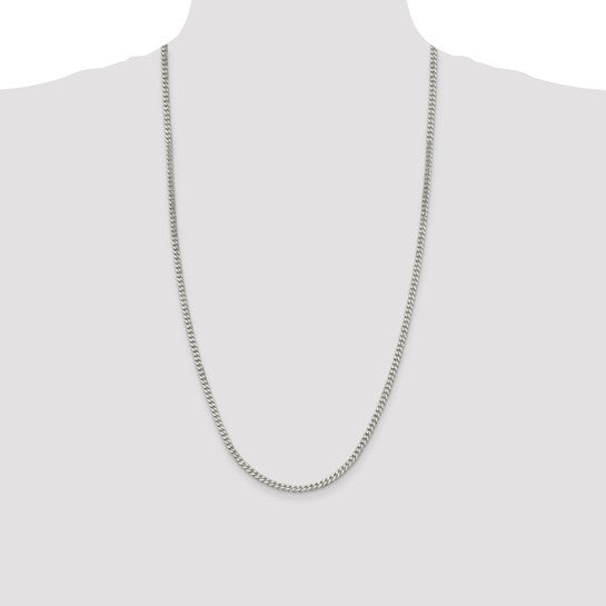 Sterling Silver 3.5mm Curb Chain