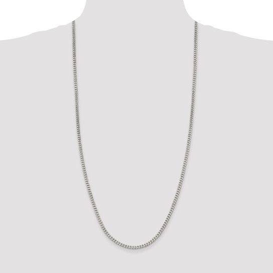 Sterling Silver 3.5mm Curb Chain