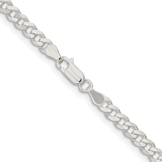 Sterling Silver 4.5mm Curb Chain