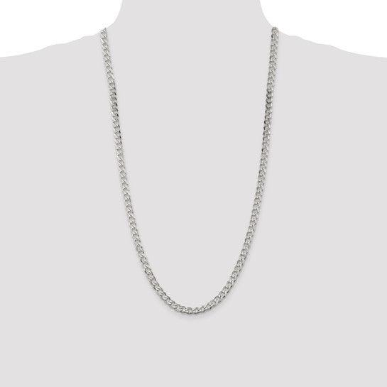 Sterling Silver 6mm Curb Chain