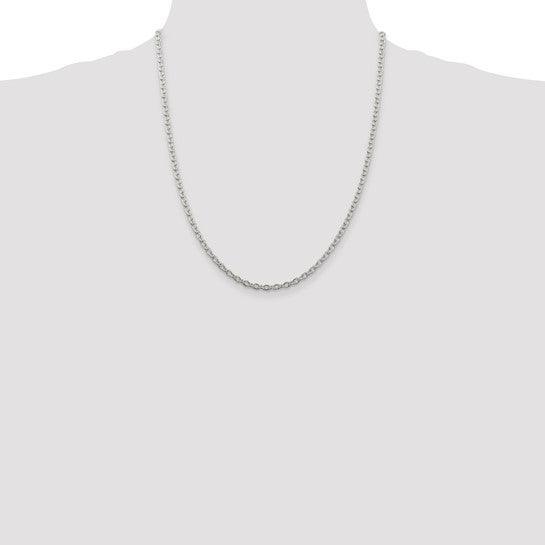 Sterling Silver 3.5mm Cable Chain
