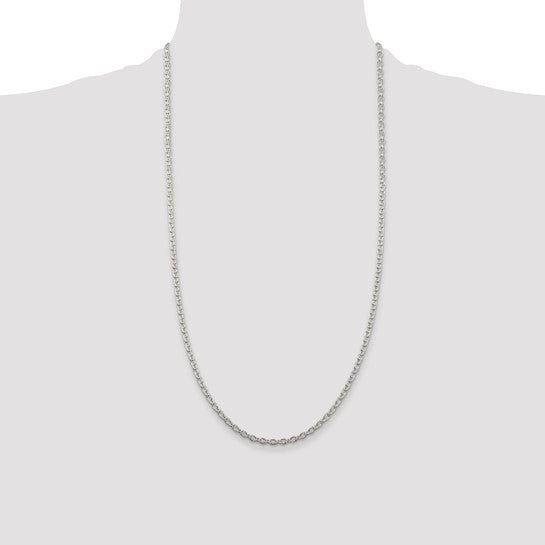 Sterling Silver 3.5mm Cable Chain