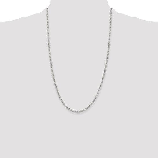 Sterling Silver 2.5mm Rolo Chain