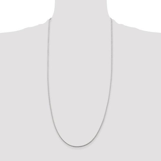 Sterling Silver 1.45mm Diamond Cut Round Franco Chain