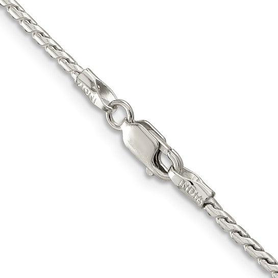 Sterling Silver 1.75mm Round Franco Chain