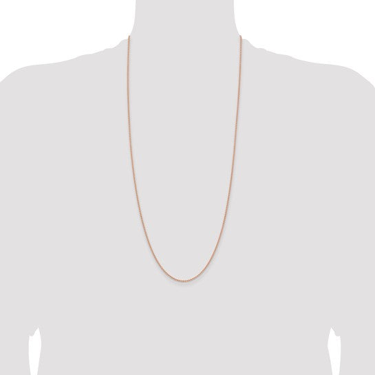 14k Rose Gold 1.70mm Spiga Chain