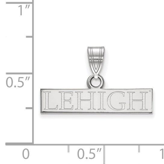 White Gold Lehigh University Pendant
