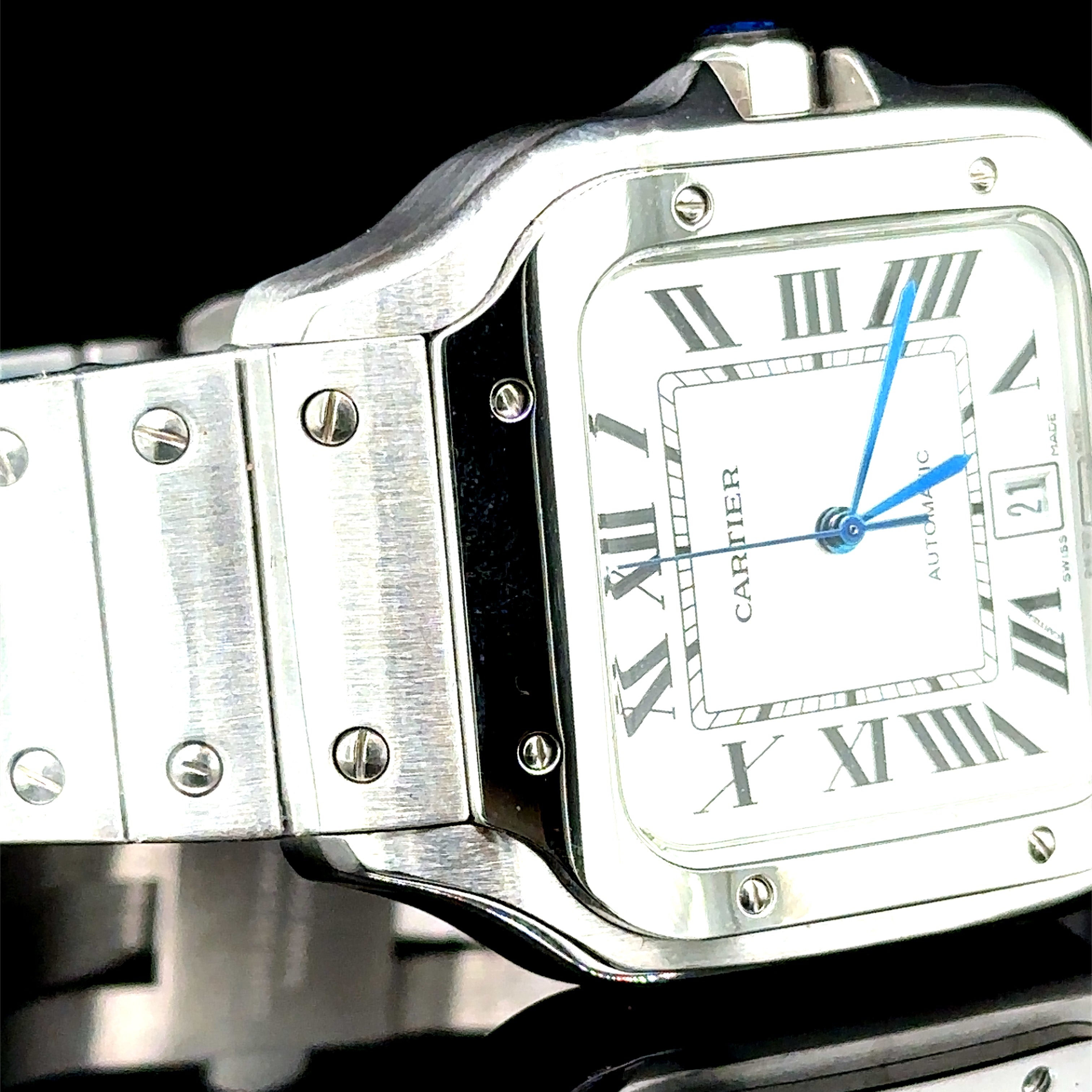 Plain Cartier Santos Watch