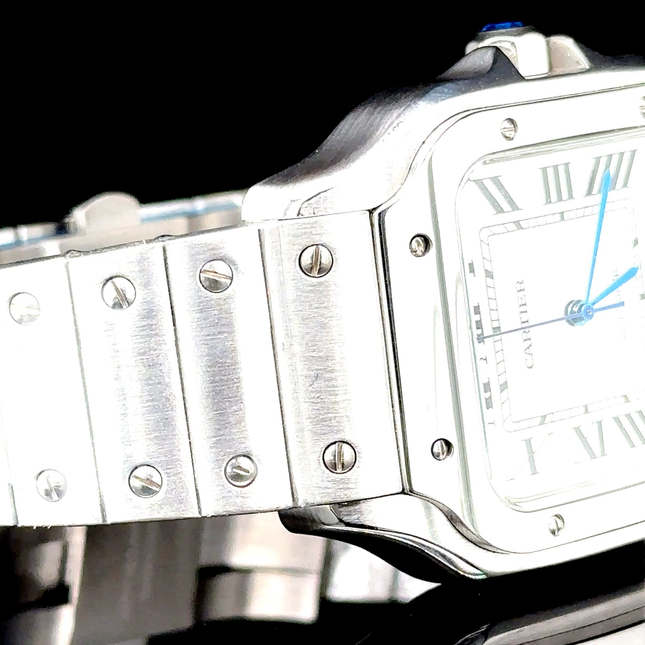 Plain Cartier Santos Watch
