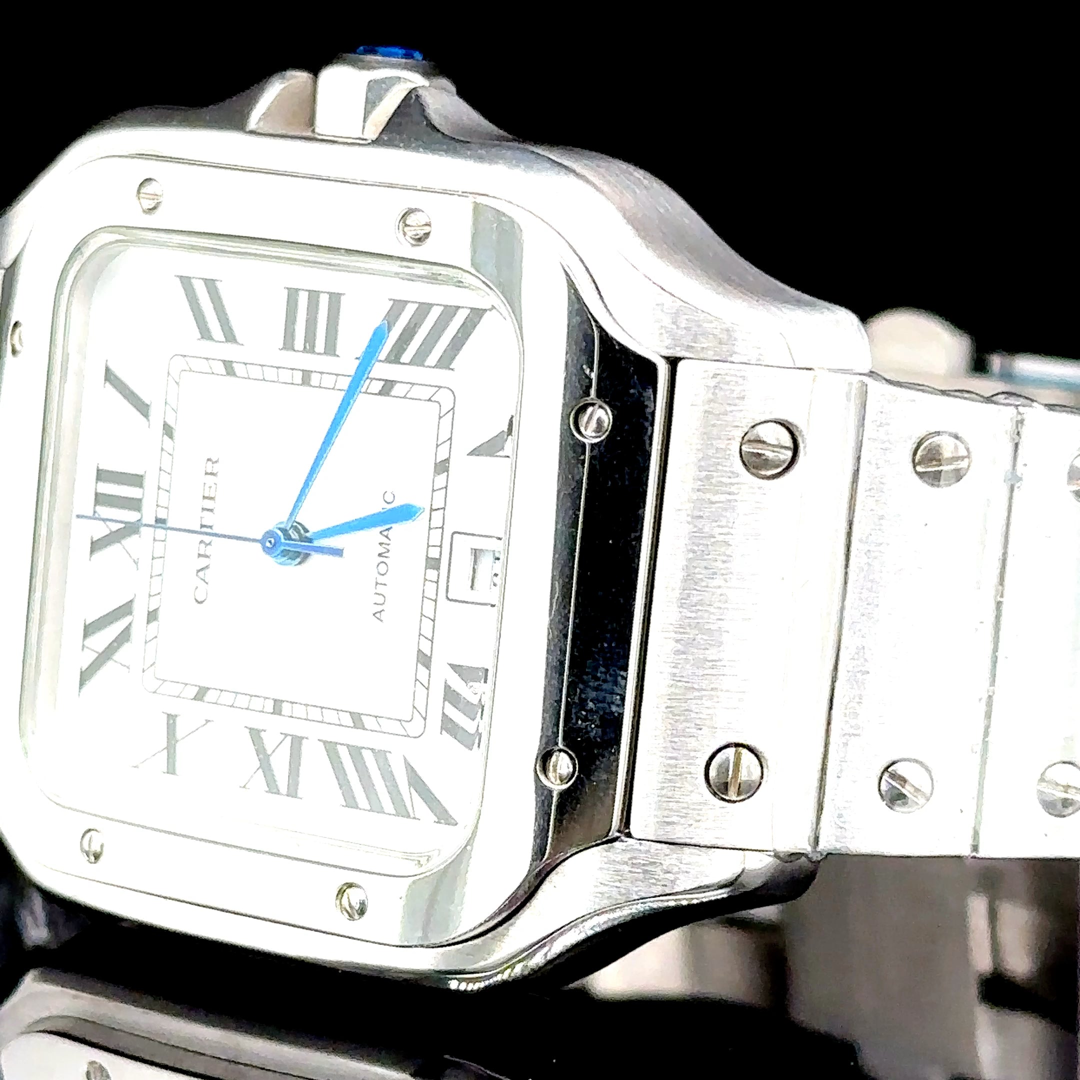 Plain Cartier Santos Watch