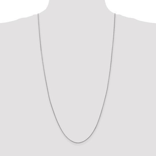 14k White Gold 0.90mm Franco Chain