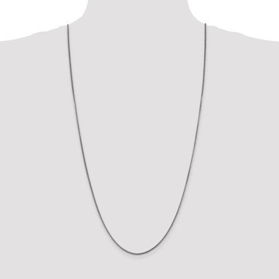 14k White Gold 1.4mm Franco Chain