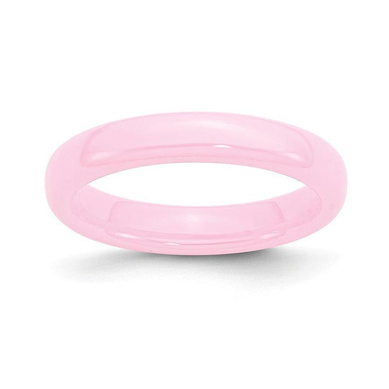 Ceramic Pink 4mm Polished Band - Seattle Gold Grillz