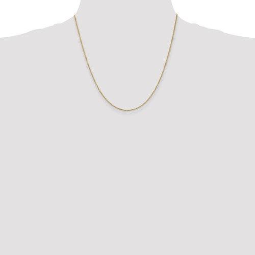 Gold 1.1mm Box Chain - Seattle Gold Grillz