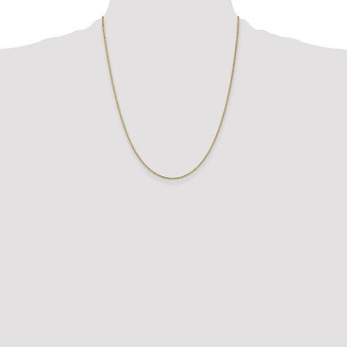 Gold 1.1mm Box Chain - Seattle Gold Grillz