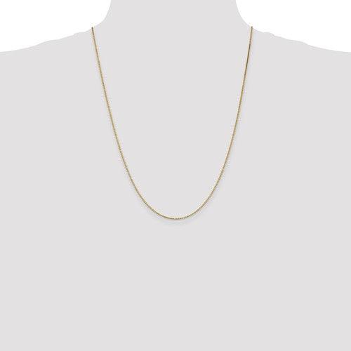Gold 1.1mm Box Chain - Seattle Gold Grillz